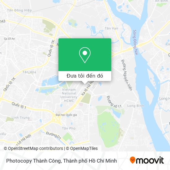 Bản đồ Photocopy Thành Công