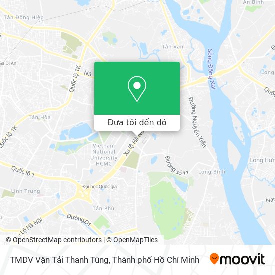 Bản đồ TMDV Vận Tải Thanh Tùng