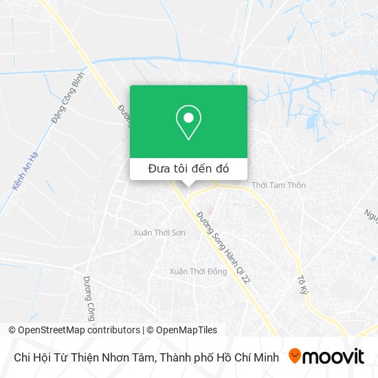 Bản đồ Chi Hội Từ Thiện Nhơn Tâm