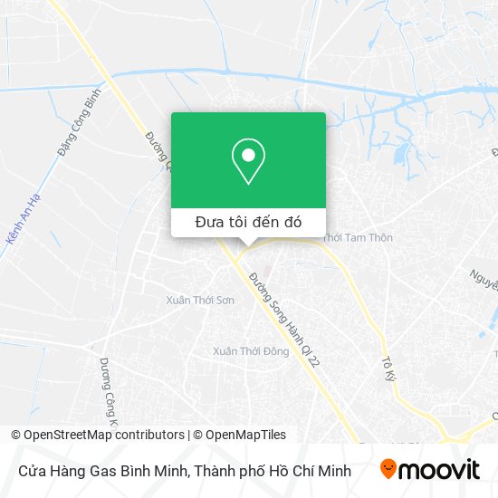 Bản đồ Cửa Hàng Gas Bình Minh