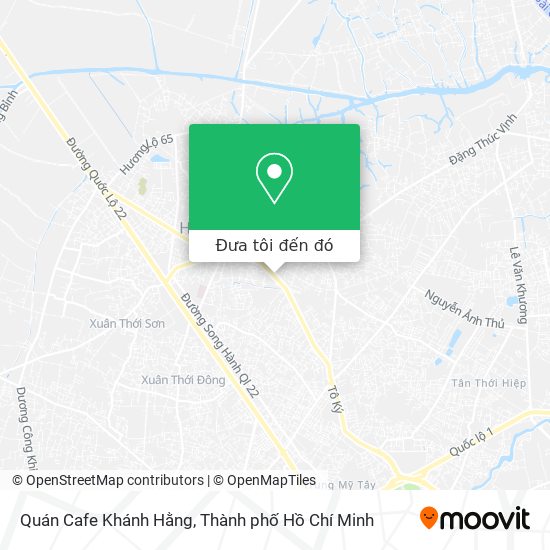 Bản đồ Quán Cafe Khánh Hằng