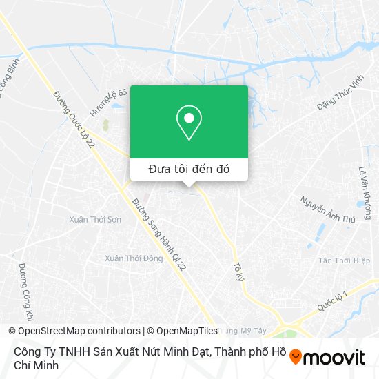 Bản đồ Công Ty TNHH Sản Xuất Nút Minh Đạt