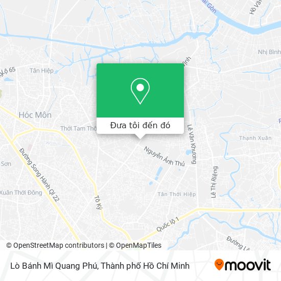 Bản đồ Lò Bánh Mì Quang Phú