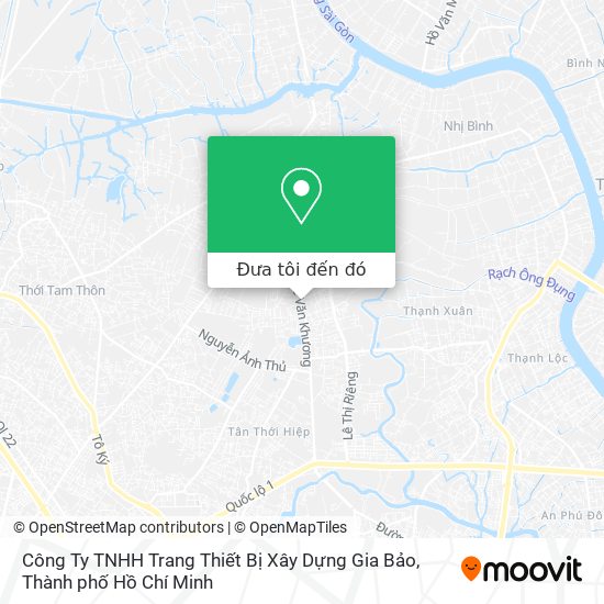 Bản đồ Công Ty TNHH Trang Thiết Bị Xây Dựng Gia Bảo