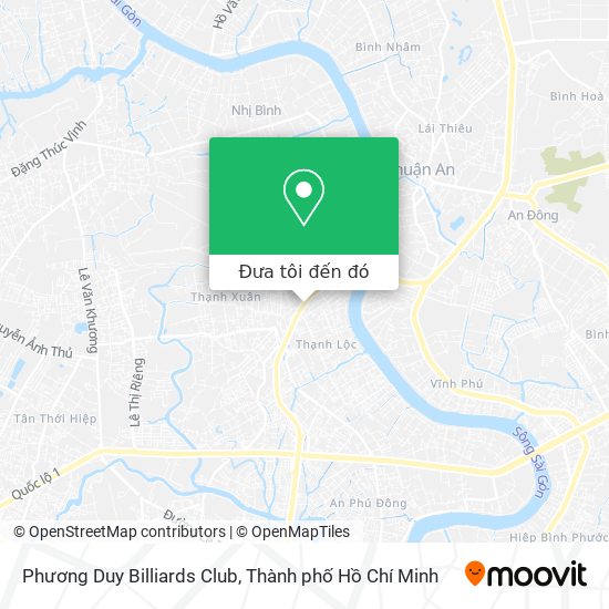 Bản đồ Phương Duy Billiards Club