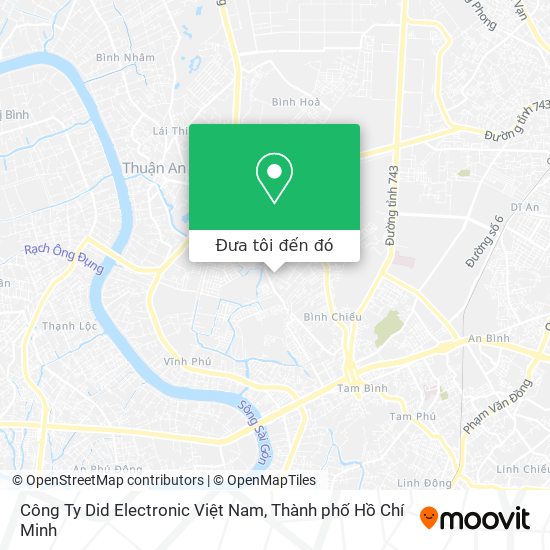 Bản đồ Công Ty Did Electronic Việt Nam