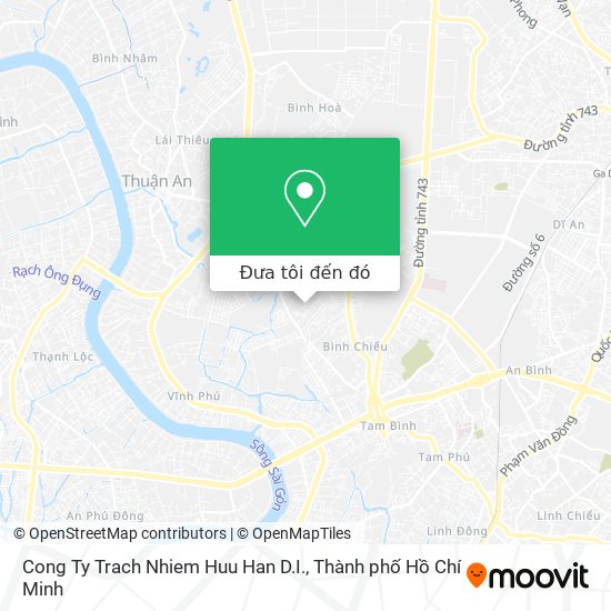 Bản đồ Cong Ty Trach Nhiem Huu Han D.I.