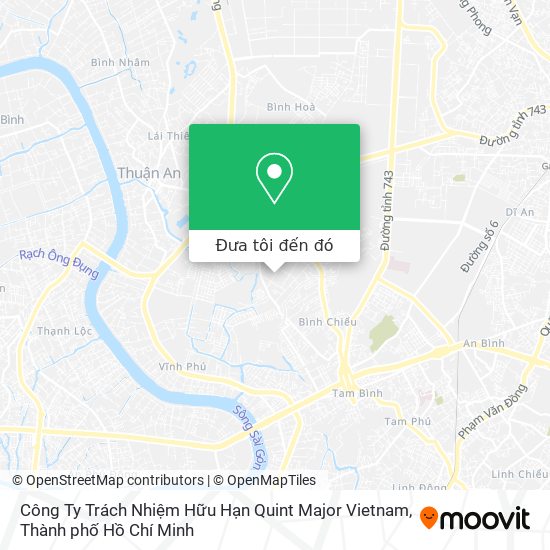 Bản đồ Công Ty Trách Nhiệm Hữu Hạn Quint Major Vietnam