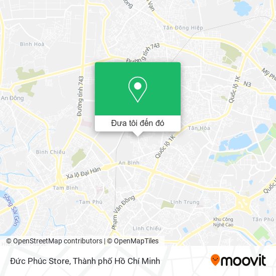 Bản đồ Đức Phúc Store
