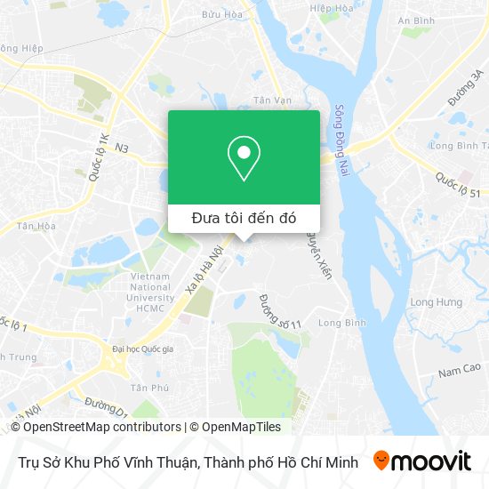 Bản đồ Trụ Sở Khu Phố Vĩnh Thuận