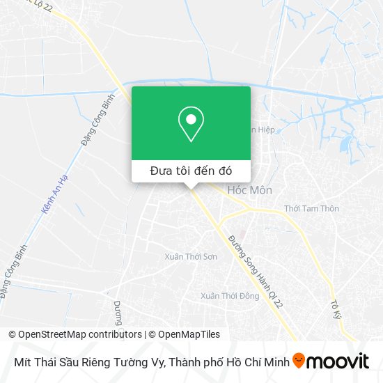 Bản đồ Mít Thái Sầu Riêng Tường Vy