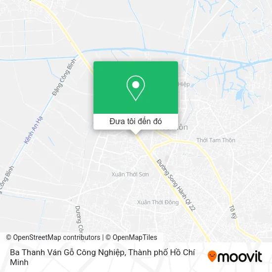 Bản đồ Ba Thanh Ván Gỗ Công Nghiệp