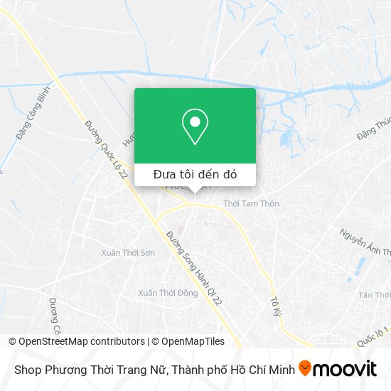 Bản đồ Shop Phương Thời Trang Nữ