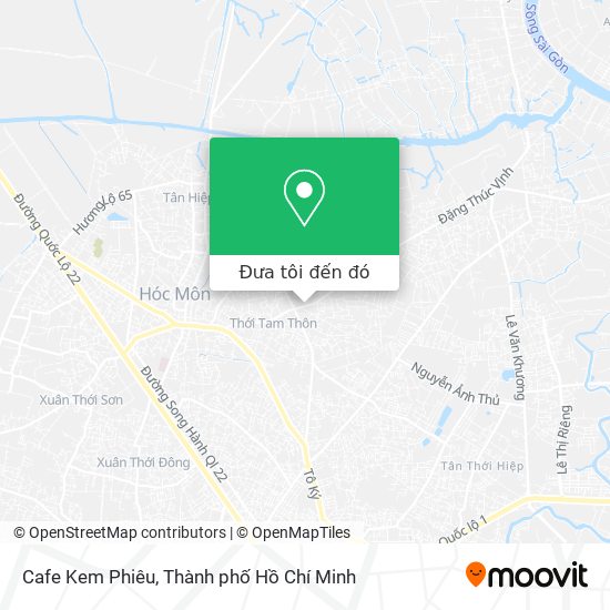 Bản đồ Cafe Kem Phiêu