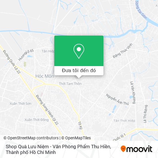 Bản đồ Shop Quà Lưu Niệm - Văn Phòng Phẩm Thu Hiền