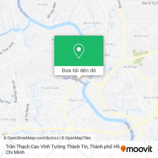 Bản đồ Trần Thạch Cao Vĩnh Tường Thành Tín