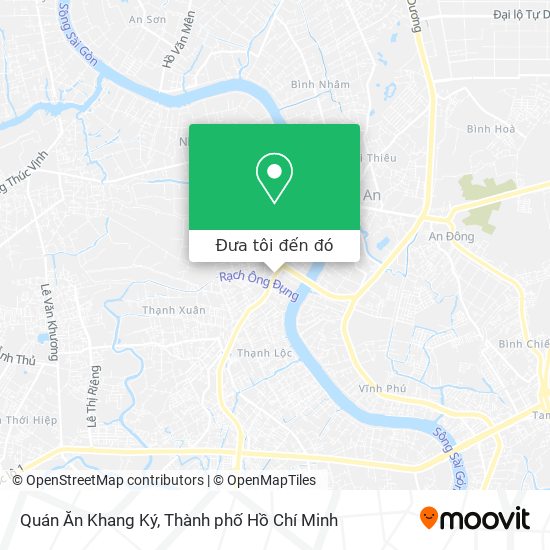 Bản đồ Quán Ăn Khang Ký