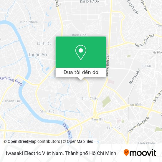 Bản đồ Iwasaki Electric Việt Nam