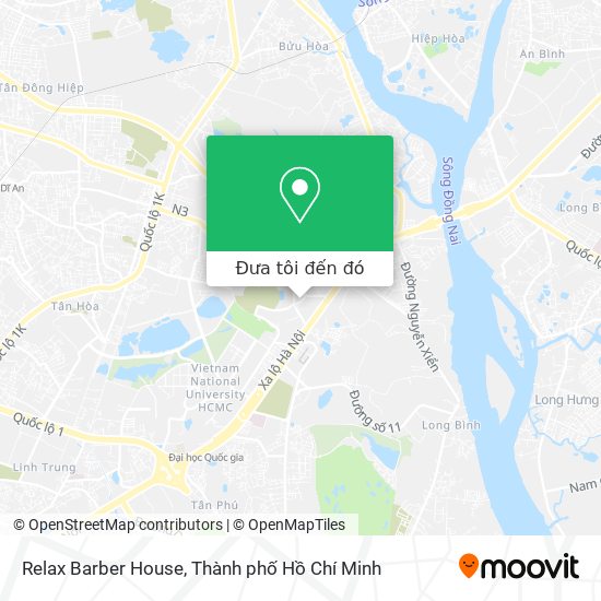 Bản đồ Relax Barber House