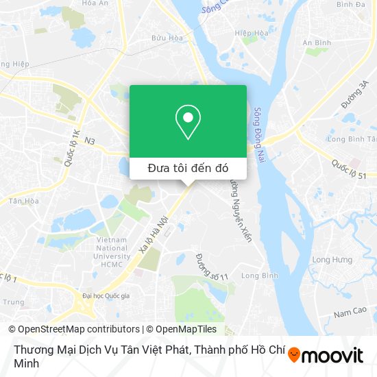 Bản đồ Thương Mại Dịch Vụ Tân Việt Phát