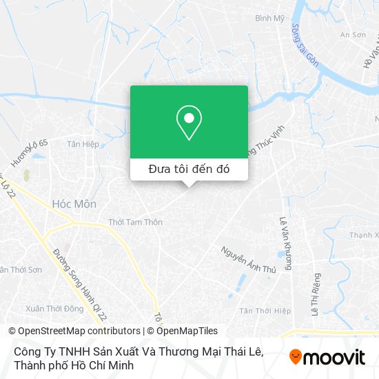 Bản đồ Công Ty TNHH Sản Xuất Và Thương Mại Thái Lê