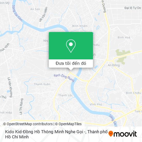 Bản đồ Kido Kid-Đồng Hồ Thông Minh Nghe Gọi -