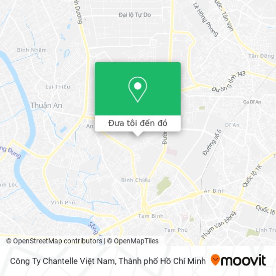 Bản đồ Công Ty Chantelle Việt Nam