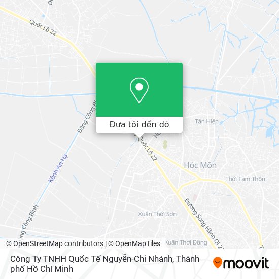Bản đồ Công Ty TNHH Quốc Tế Nguyễn-Chi Nhánh