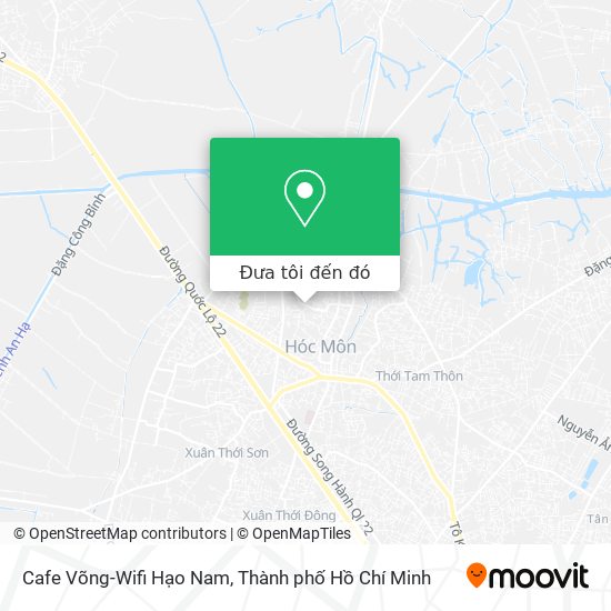 Bản đồ Cafe Võng-Wifi Hạo Nam