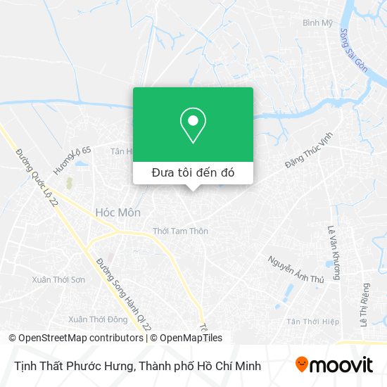 Bản đồ Tịnh Thất Phước Hưng