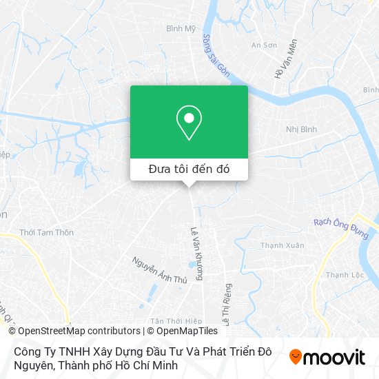 Bản đồ Công Ty TNHH Xây Dựng Đầu Tư Và Phát Triển Đô Nguyên