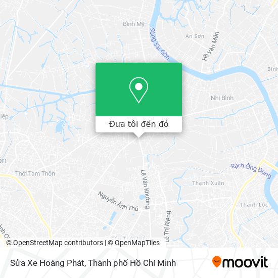 Bản đồ Sửa Xe Hoàng Phát