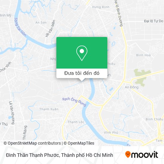 Bản đồ Đình Thần Thạnh Phước