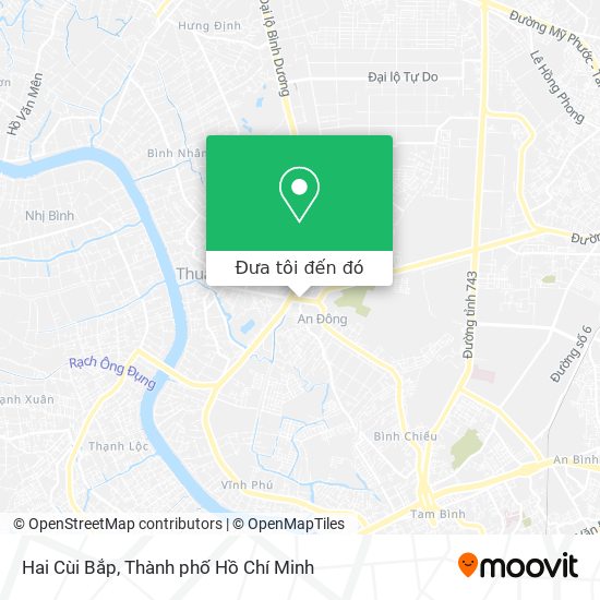 Bản đồ Hai Cùi Bắp