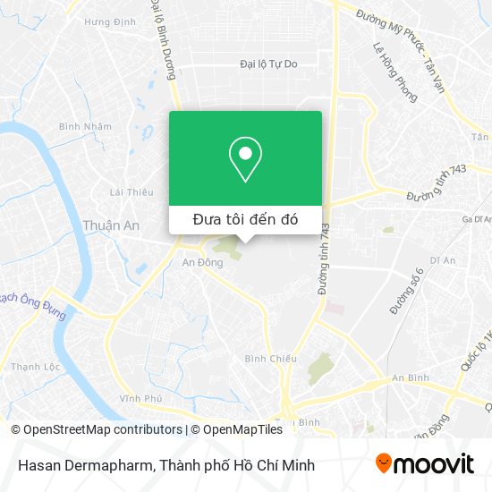 Bản đồ Hasan Dermapharm