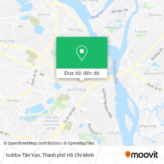 Bản đồ Icdtbs-Tân Vạn
