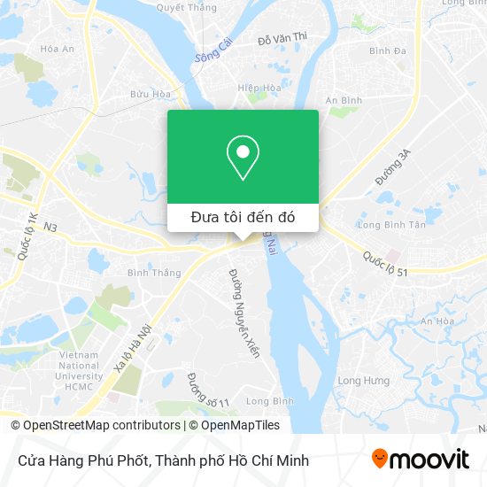 Bản đồ Cửa Hàng Phú Phốt