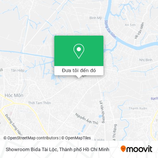 Bản đồ Showroom Bida Tài Lộc