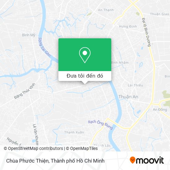 Bản đồ Chùa Phước Thiện