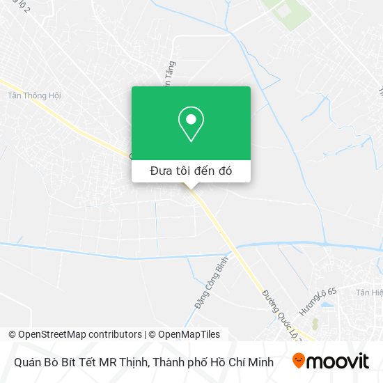 Bản đồ Quán Bò Bít Tết MR Thịnh