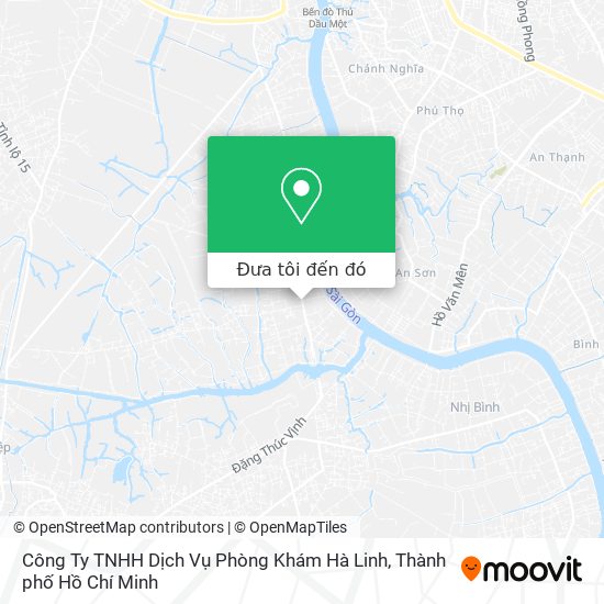 Bản đồ Công Ty TNHH Dịch Vụ Phòng Khám Hà Linh
