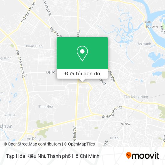 Bản đồ Tạp Hóa Kiều Nhi