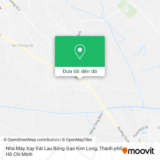 Bản đồ Nhà Máy Xay Xát Lau Bóng Gạo Kim Long