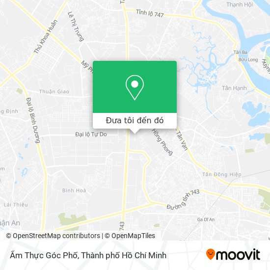 Bản đồ Ẩm Thực Góc Phố