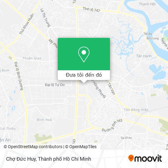 Bản đồ Chợ Đức Huy