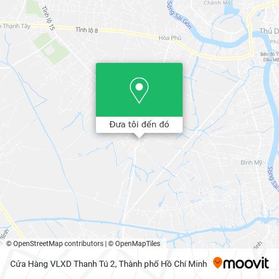 Bản đồ Cửa Hàng VLXD Thanh Tú 2