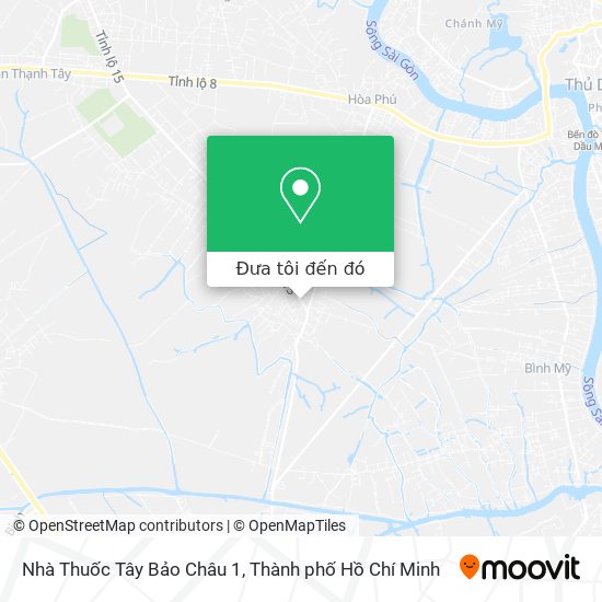 Bản đồ Nhà Thuốc Tây Bảo Châu 1