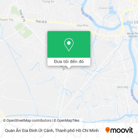 Bản đồ Quán Ăn Gia Đình Út Cảnh