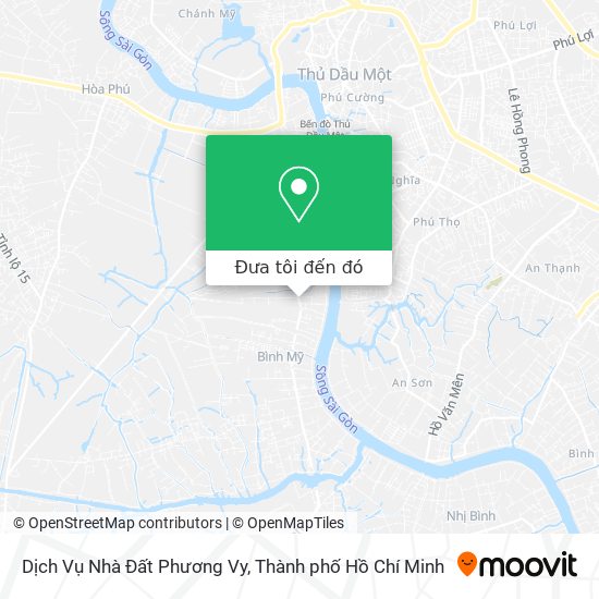 Bản đồ Dịch Vụ Nhà Đất Phương Vy