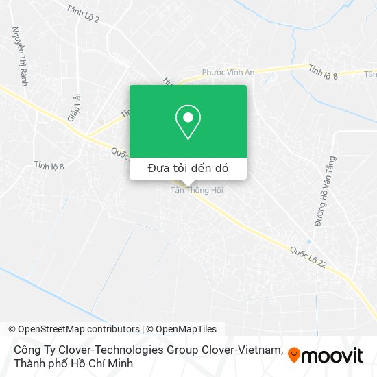 Bản đồ Công Ty Clover-Technologies Group Clover-Vietnam